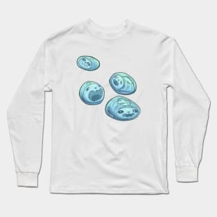 Skeleton Panda Sea Squirt - Cute Sea Squirt Pattern Long Sleeve T-Shirt